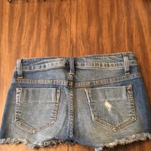 Forever 21 Jean shorts floral pockets